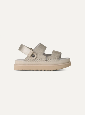 Goldenstar Crackle Glide Women's Leather Sandals