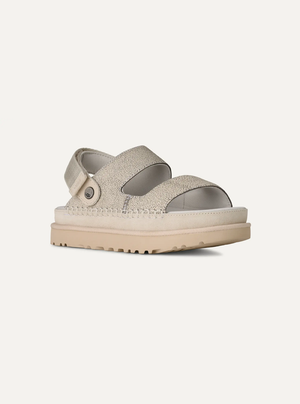 Goldenstar Crackle Glide Women's Leather Sandals