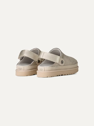 Goldenstar Crackle Glide Women's Leather Clog