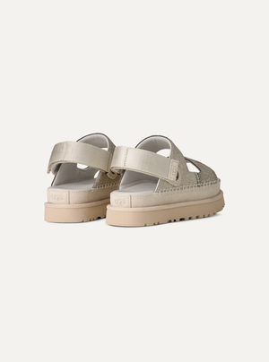 Goldenstar Crackle Glide Women's Leather Sandals